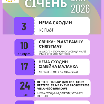 УПН – Січень – January 2026